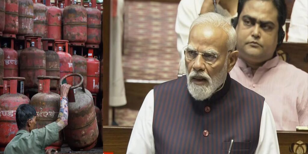 PM Narendra Modi Speech LPG Shortage War Lockdown India मोदी